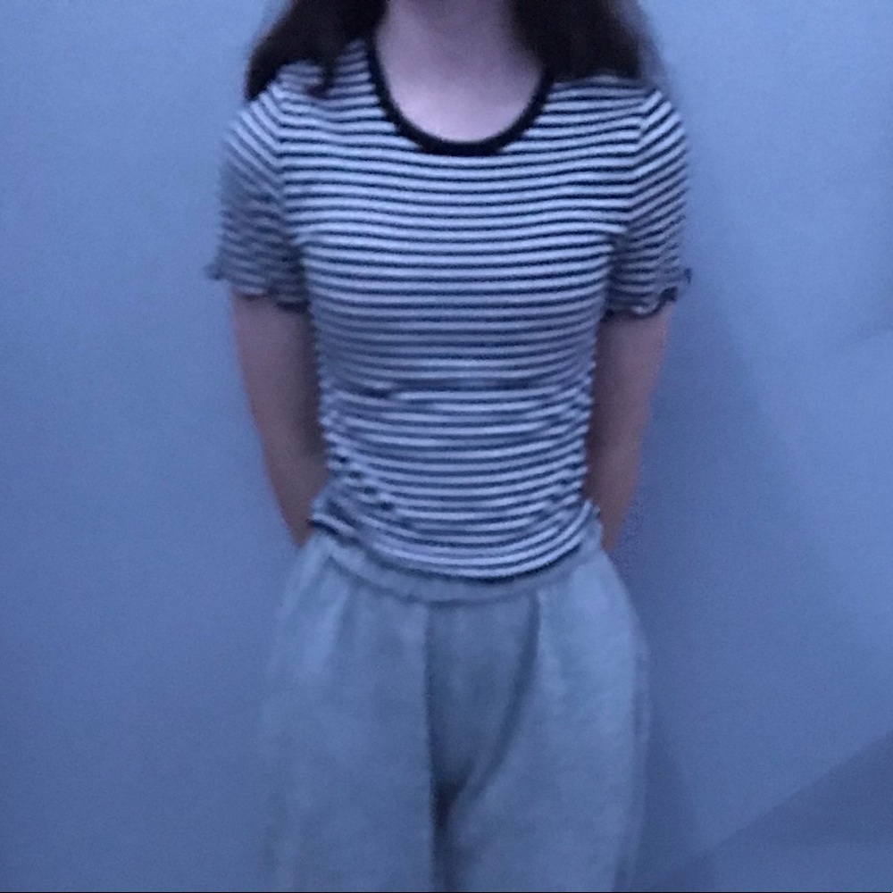 Black&White striped t-shirt